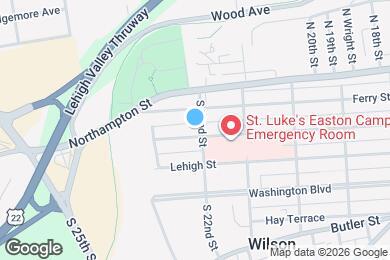 Map image of the property - 2203 Fairview Ave