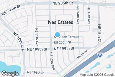 Map image of the property - 1230 NE 200th Ter