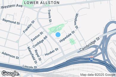 Map image of the property - 316 N Harvard St