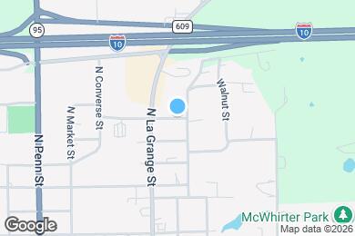 Map image of the property - 607 E 12th St