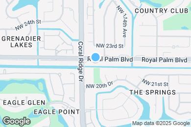 Map image of the property - 11622 Royal Palm Blvd