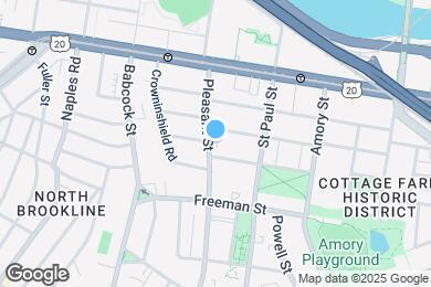 Map image of the property - 185 Pleasant St