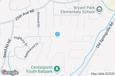 Map image of the property - 1333 Turf Dr