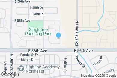 Map image of the property - 5723 N Gibralter Way