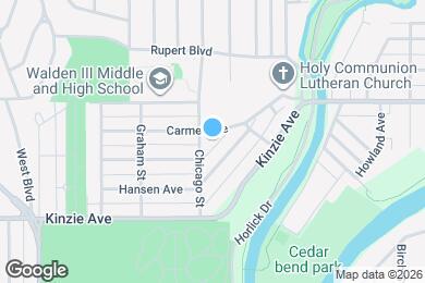 Map image of the property - 703 Chicago St