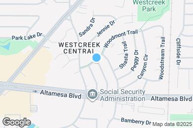 Map image of the property - 2801 Woodmont tr