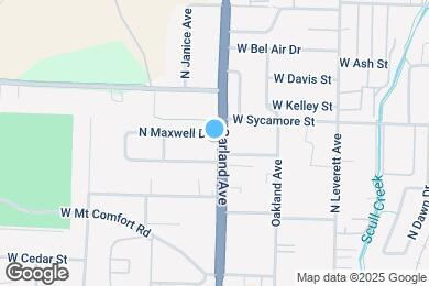 Map image of the property - 1631 N Garland Ave