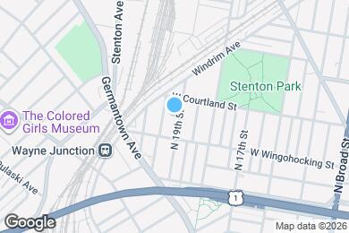 Map image of the property - 4536 N Gratz St