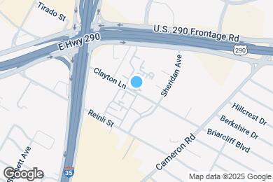 Map image of the property - 1002 Clayton Ln