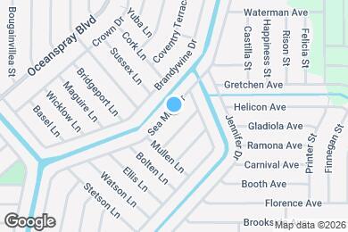 Map image of the property - 7284 Sea Mist Dr