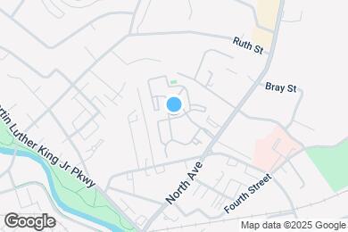 Map image of the property - 211 North Ave