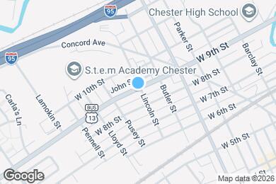 Map image of the property - 905 W 9th St