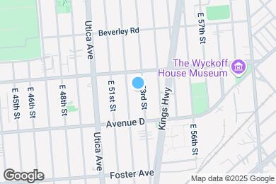 Map image of the property - 642 E 53rd St