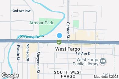 Map image of the property - 120 Park Dr