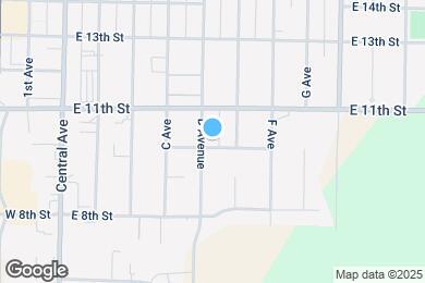 Map image of the property - 404 E 10th St