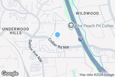Map image of the property - 1101 Collier Rd NW