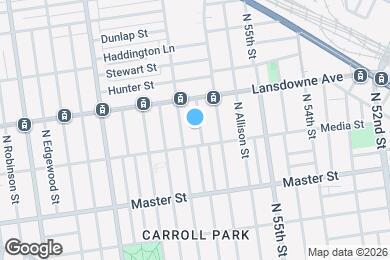 Map image of the property - 1522 N Frazier St