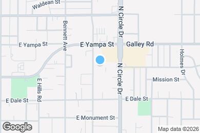 Map image of the property - 903 Yuma St