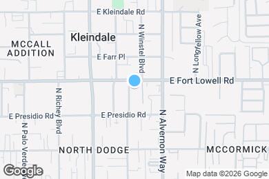 Map image of the property - 3136 N Winstel Blvd