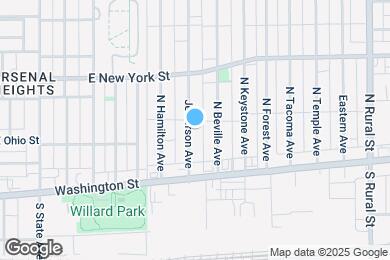 Map image of the property - 47 Jefferson Ave