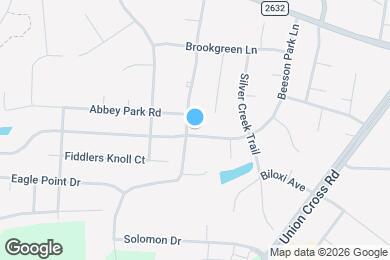 Map image of the property - 1531 Pecan Ln