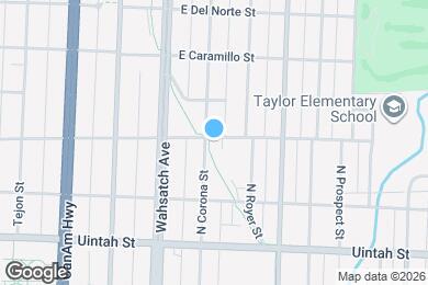 Map image of the property - 505 Columbia St