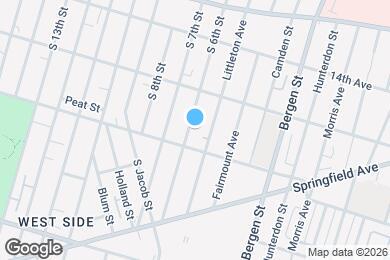 Map image of the property - 352 S 6th St