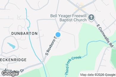 Map image of the property - 2813 S Roxboro St