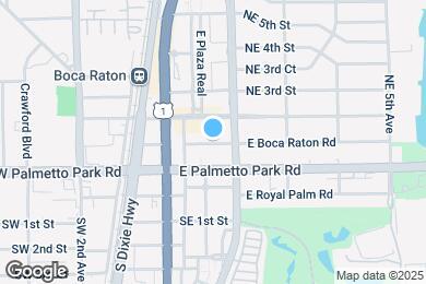 Map image of the property - 155 E Boca Raton Rd