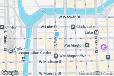 Map image of the property - 186 W Randolph St