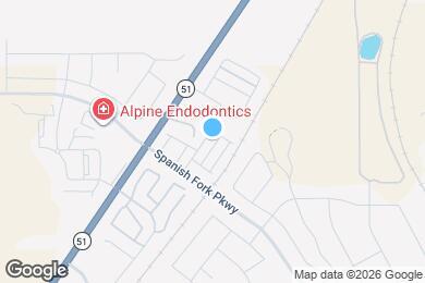 Map image of the property - 1402 N Mdw Ln