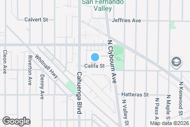 Map image of the property - 10443 Califa St