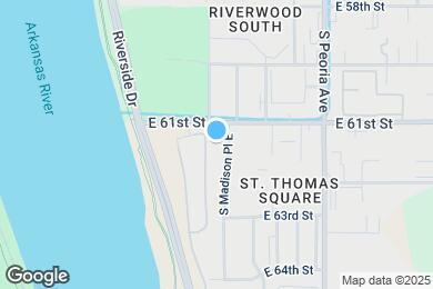 Map image of the property - 6120 S Madison Plz