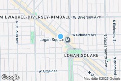 Map image of the property - 2642 N Milwaukee Ave