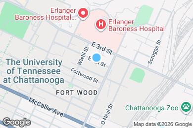Map image of the property - 1030 E 4th St