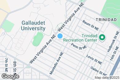 Map image of the property - 1115 Penn St NE