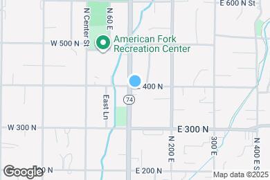 Map image of the property - 396 N 100 E