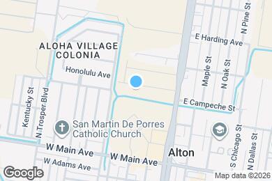 Map image of the property - 220 W Campeche Ave