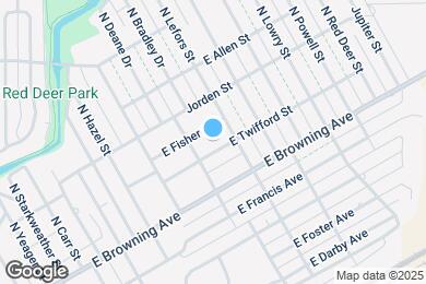 Map image of the property - 1019 Twiford St