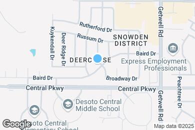 Map image of the property - 2708 Baird Dr