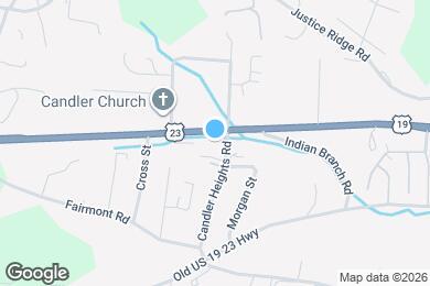 Map image of the property - 89 Candler Heights Rd