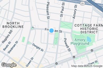 Map image of the property - 135 Pleasant St