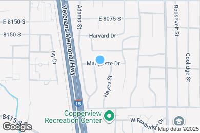 Map image of the property - 381 Marquette Dr