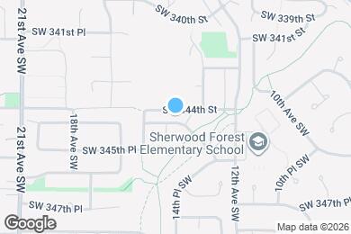 Map image of the property - 1414 SW 344th Pl