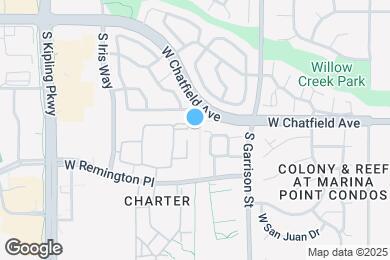 Map image of the property - 9390 W Chatfield Pl