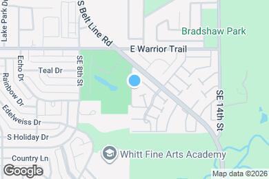 Map image of the property - 28 W Creek Ln