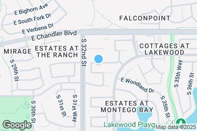 Map image of the property - 3229 E Brookwood Ct