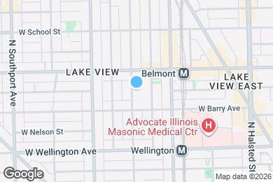 Map image of the property - 3129 N Seminary Ave
