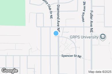 Map image of the property - 1527 Diamond Ave NE