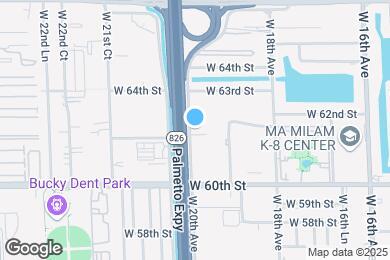 Map image of the property - 6175 W 20th Ave